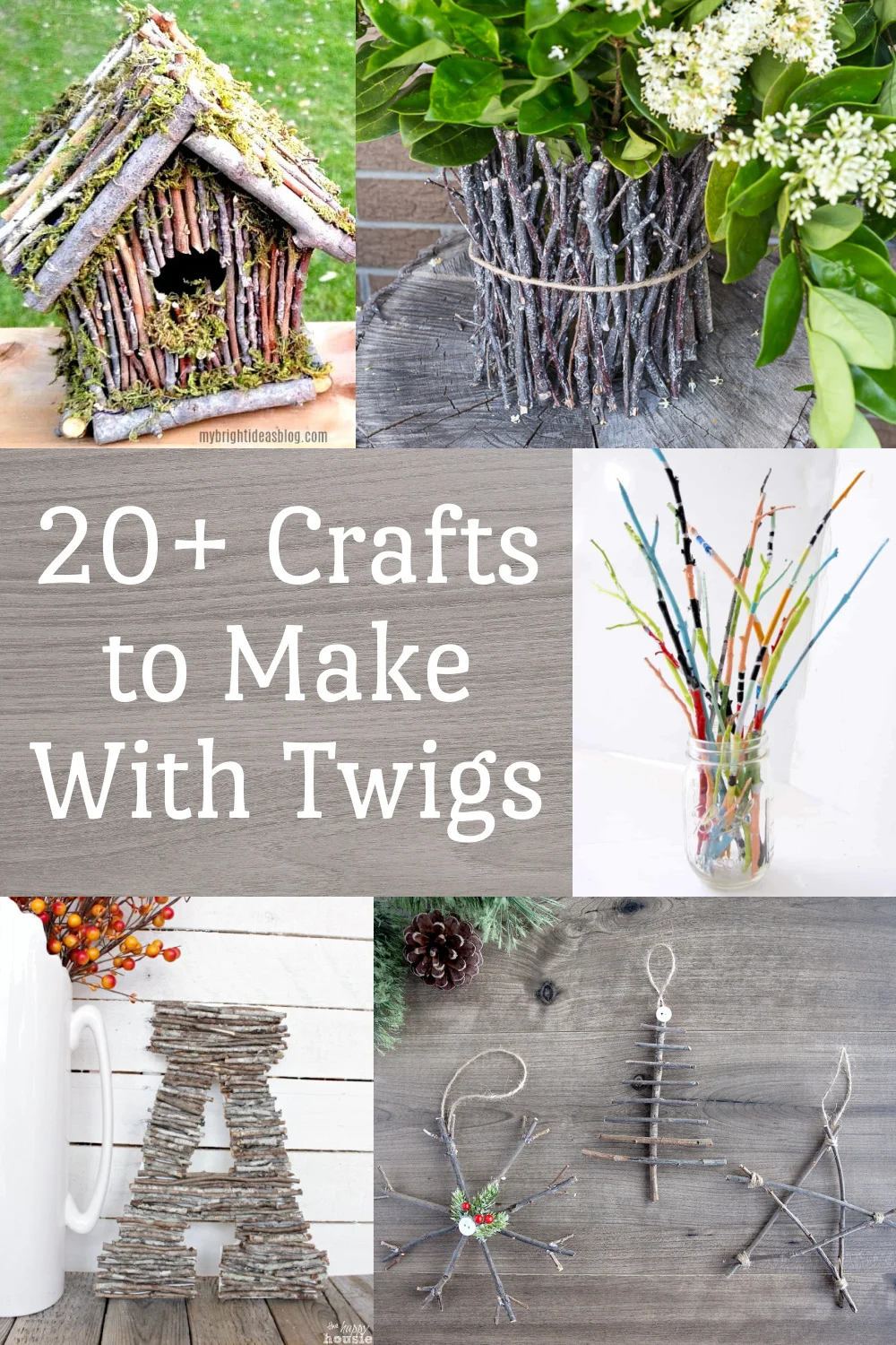 These 20+ Twig Crafts Are Naturally Beautiful   DIY Candy