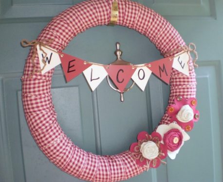 Pool Noodle Wreaths For Home Decor - DIY Candy