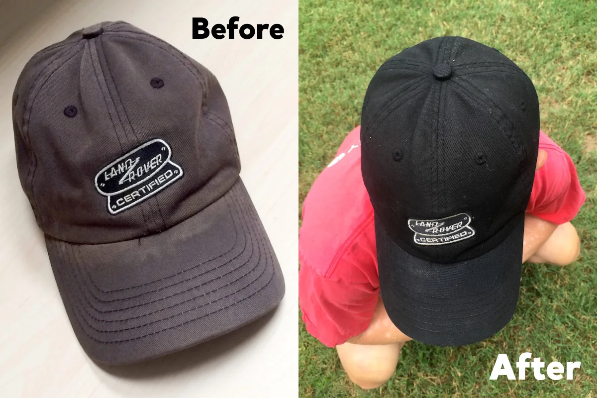 How to Dye a Baseball Hat That Has Faded DIY Candy