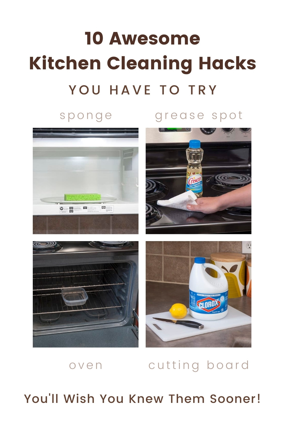 kitchen cleaning hacks  you have to try