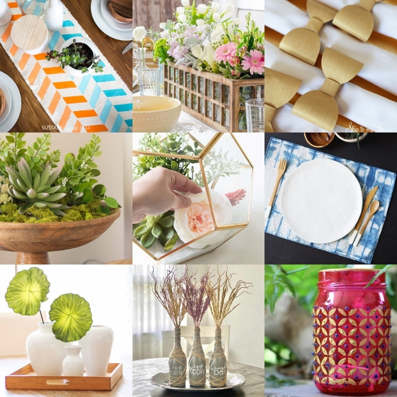DIY Table Decorations that Look Great Year-Round - DIY Candy