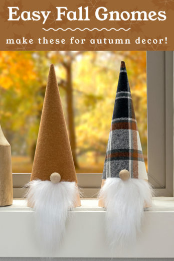 Fall Gnomes To Decorate Your Autumn Home DIY Candy   Easy Fall Gnomes 347x520 