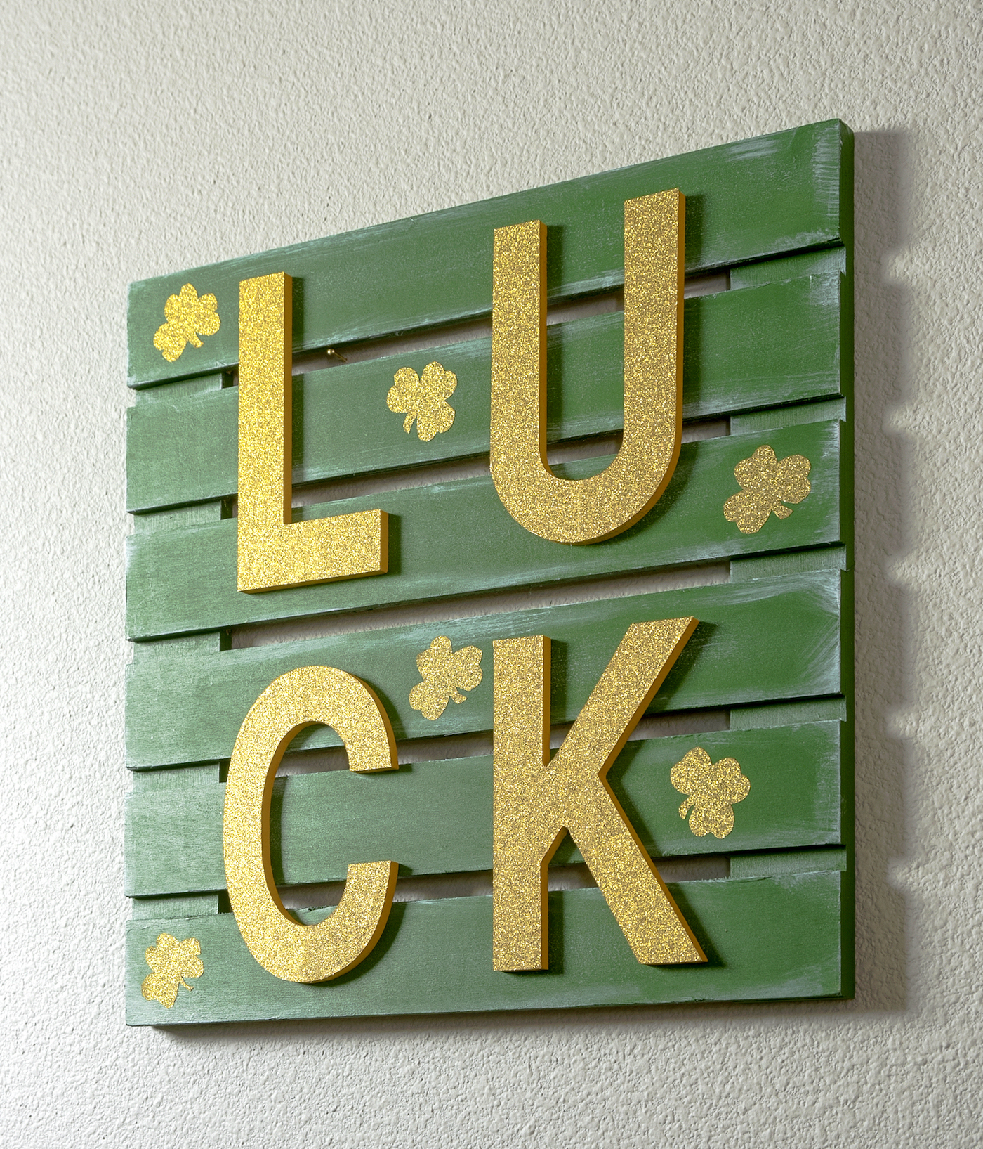 St. Patrick's Day Luck Sign
