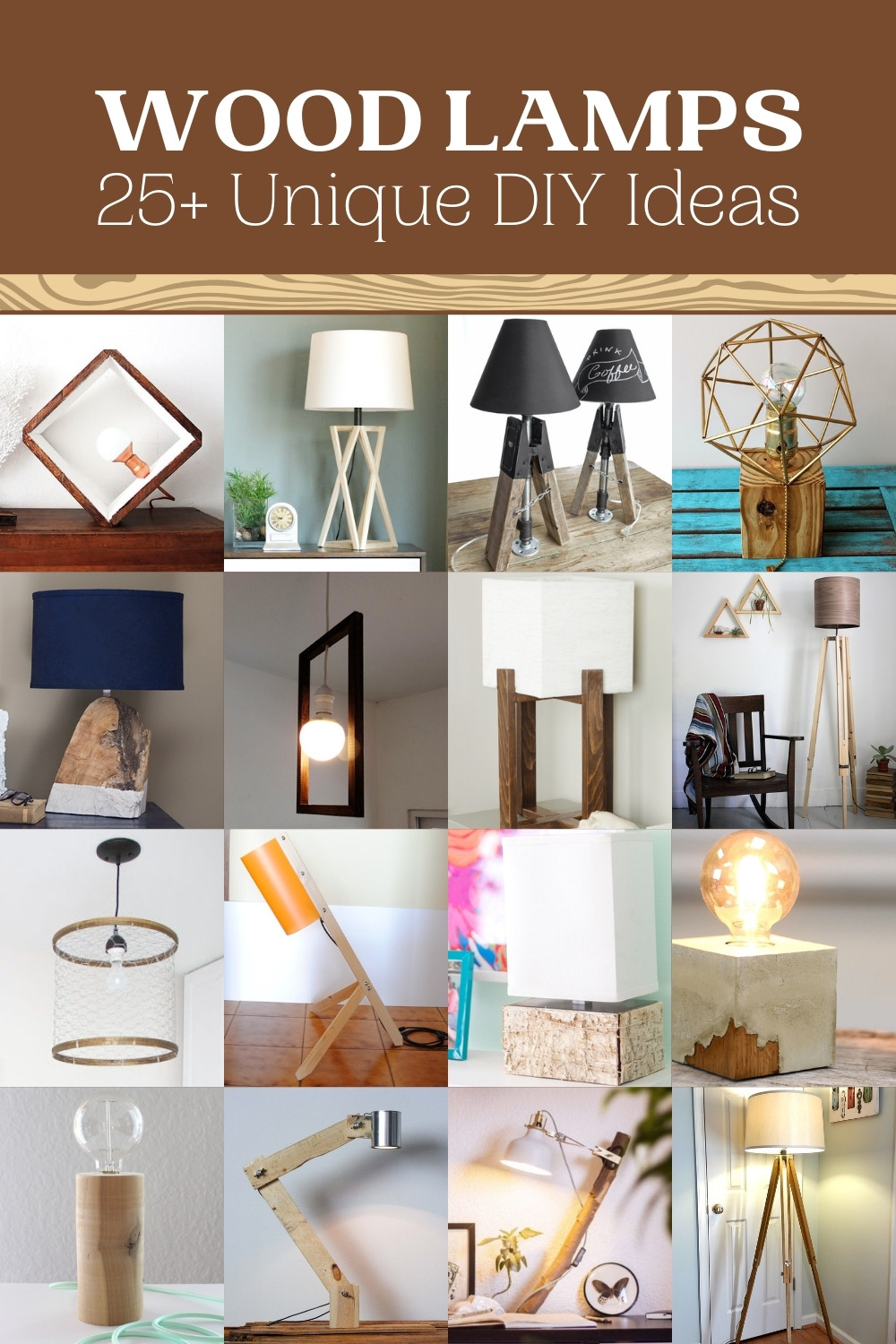 DIY Wood Lamps That Will Look Amazing in Your Home