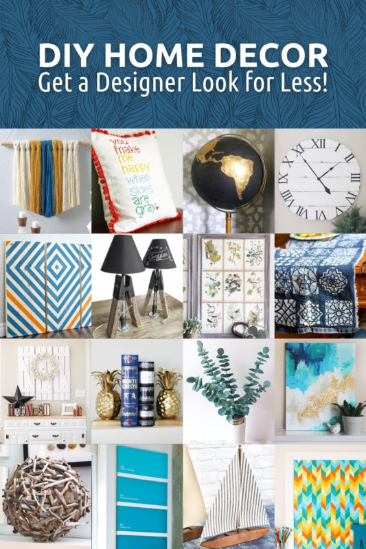 DIY Home Decor: 50+ Easy Projects on a Budget! - DIY Candy