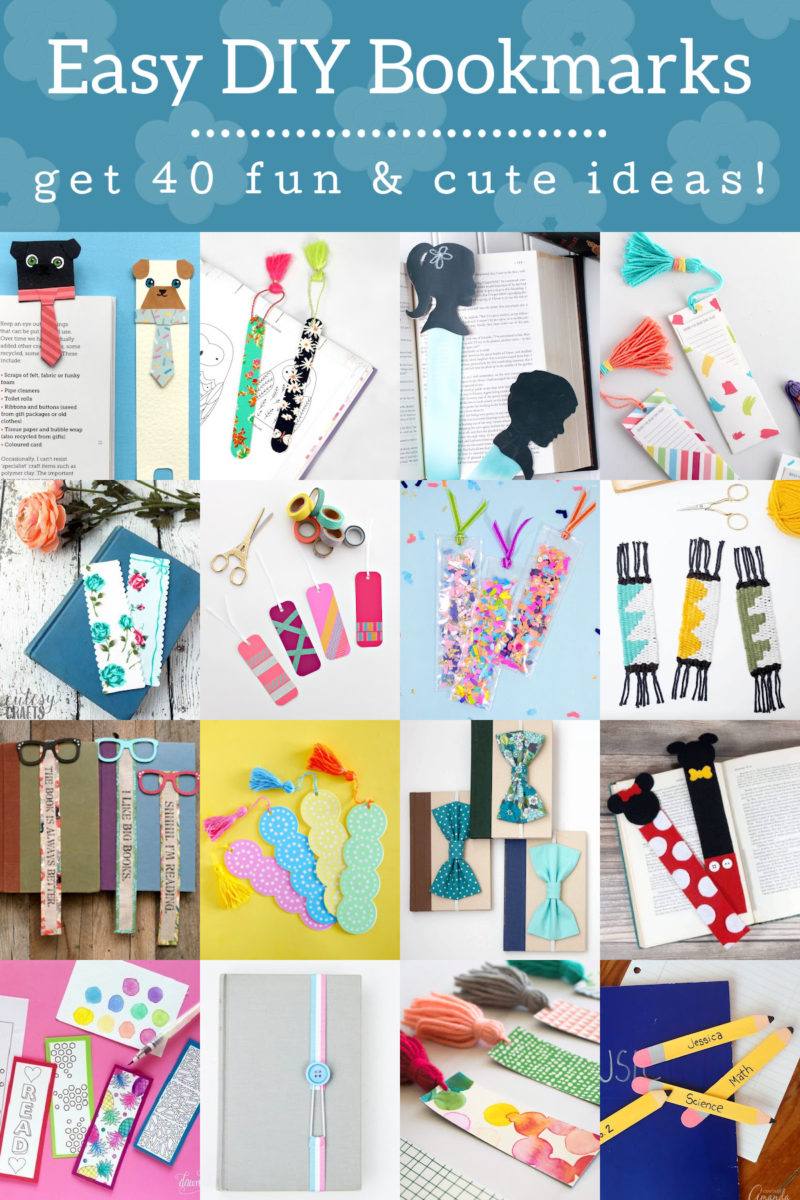 DIY Bookmarks To Make Reading Fun! - DIY Candy