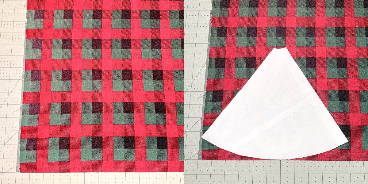 Template-placed-onto-plaid-fabric