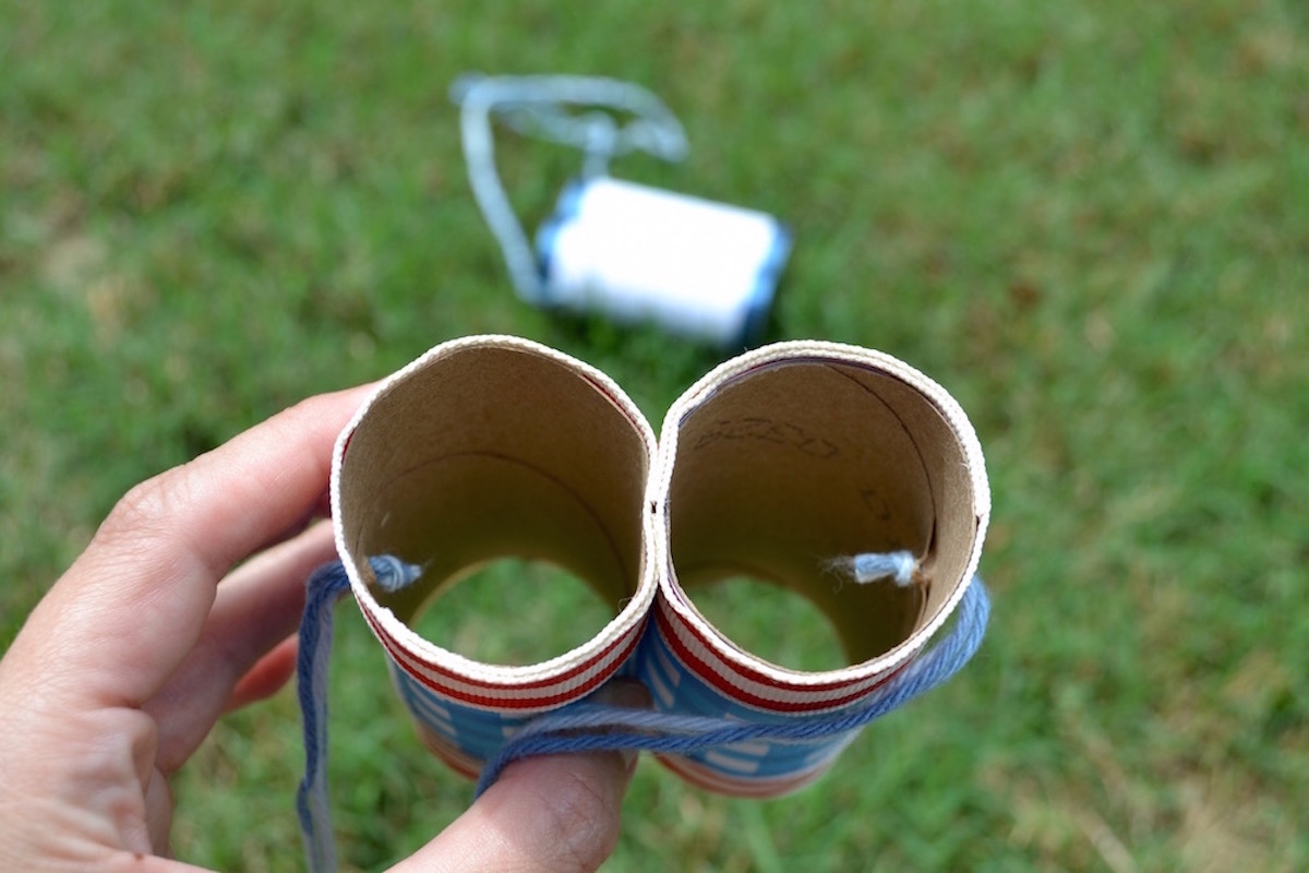 binoculars with toilet paper rolls