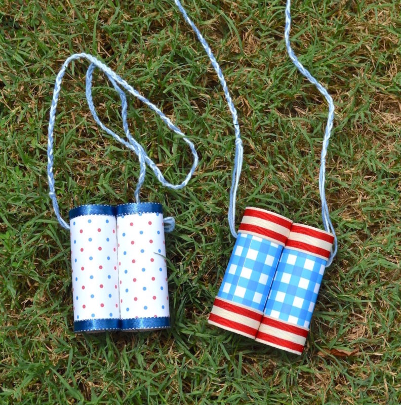 Make Toilet Paper Roll Binoculars for Summer Fun! - DIY Candy