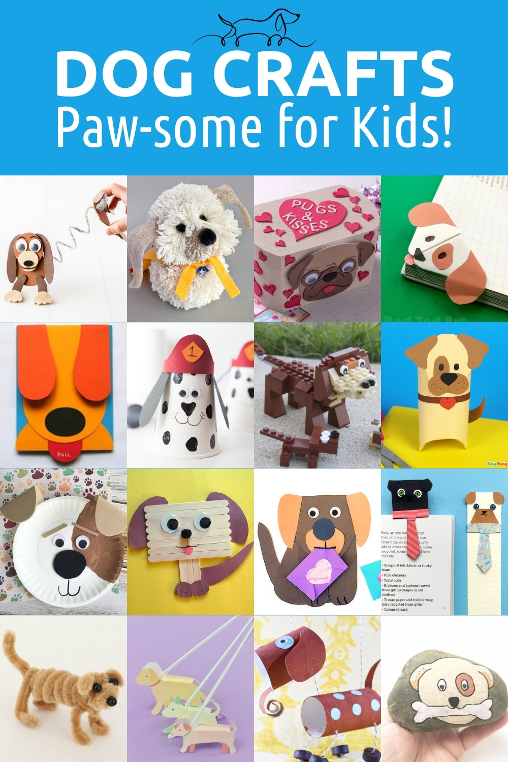 Dog crafts for kids