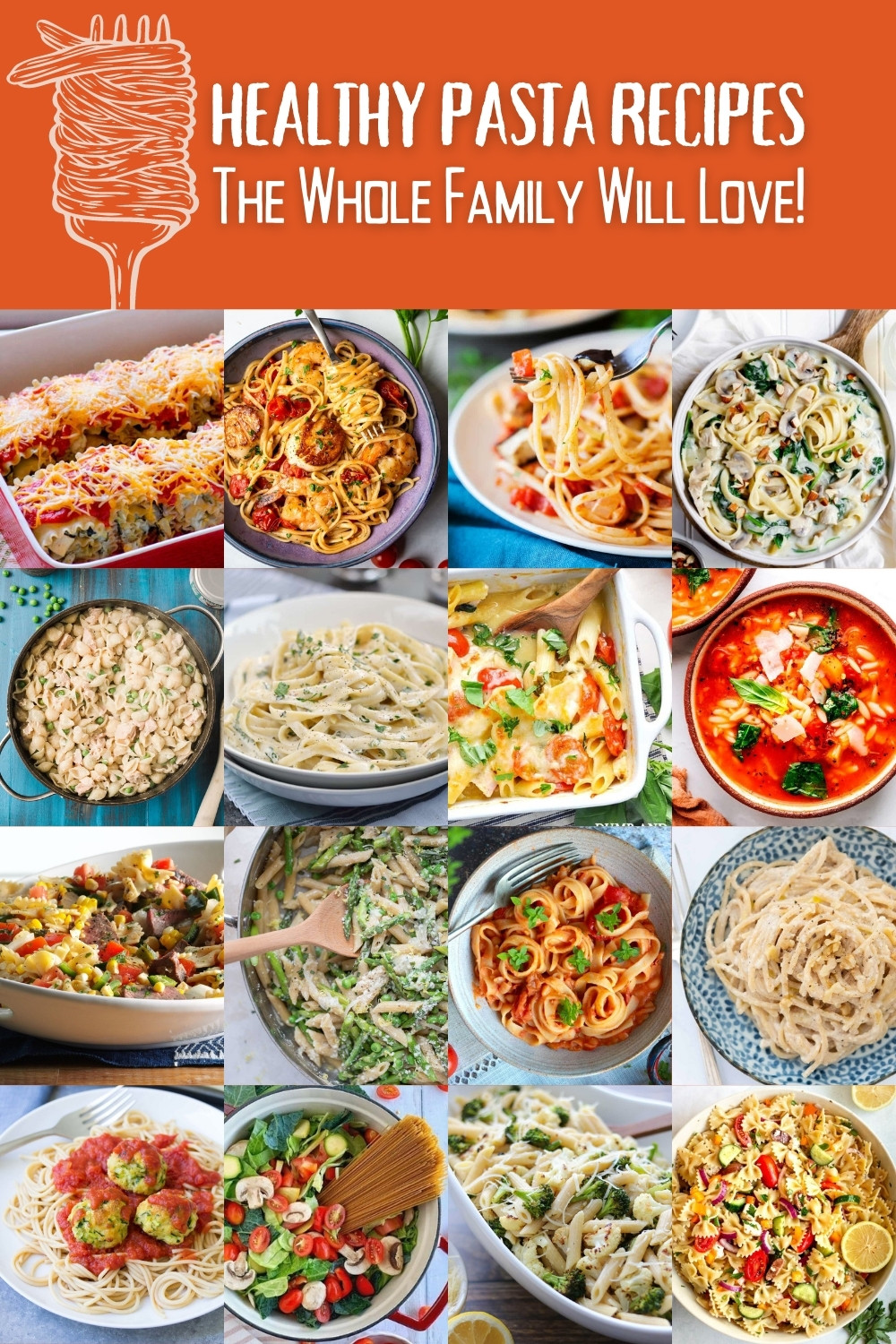 healthy pasta recipes your family will love