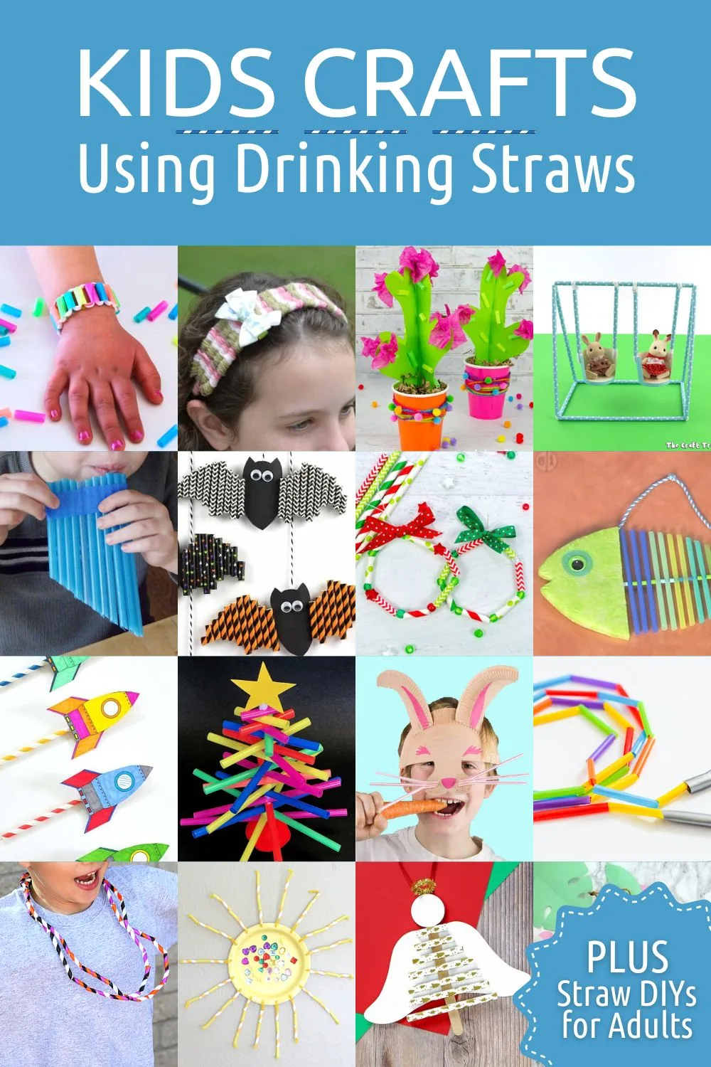 27 Plastic Straw Crafts KhuramZuriel
