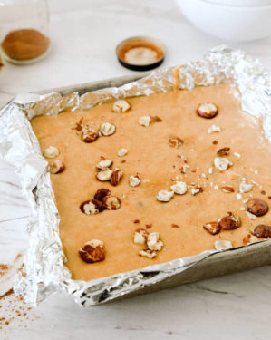 refrigerating pumpkin fudge