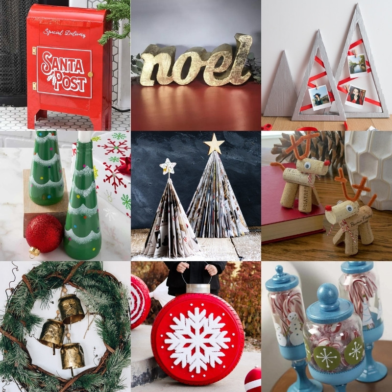 DIY Recycled Christmas Decorations to Make - DIY Candy