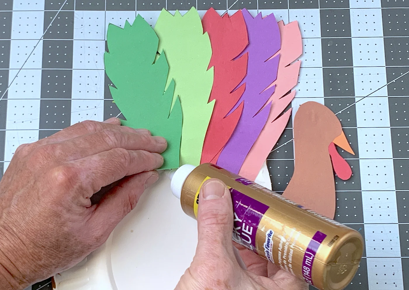 Paper Plate Turkey For A Fun Kids Thanksgiving Diy Candy