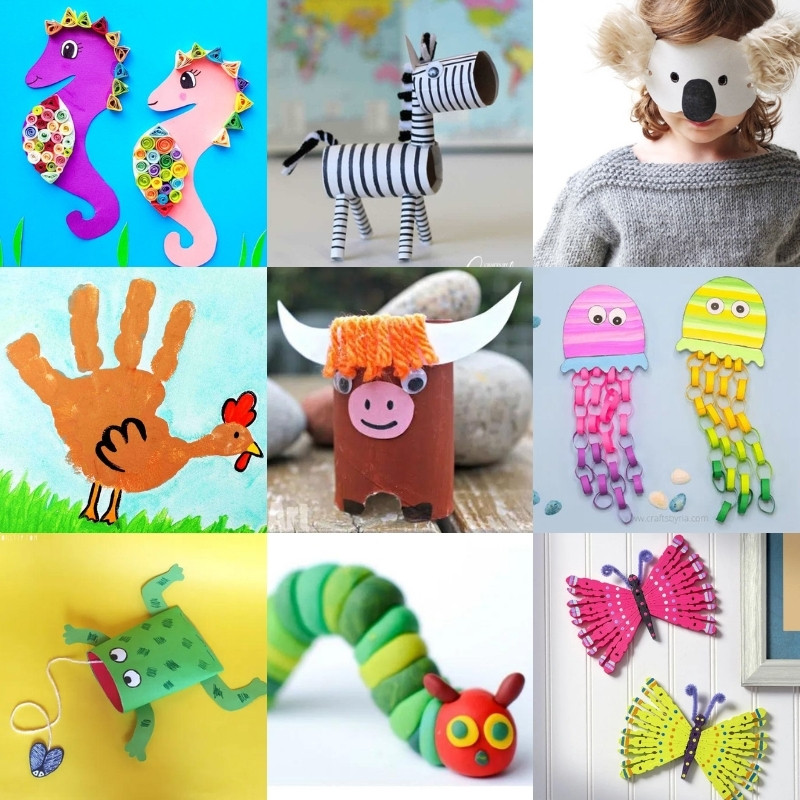Animal Crafts: The Best Ideas for Kids - DIY Candy