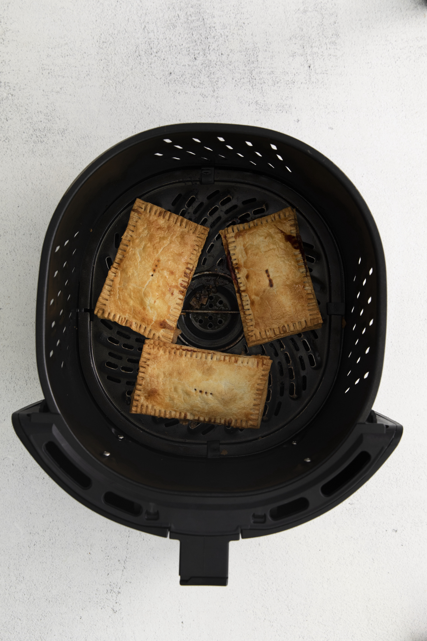Cooked pop tarts in the air fryer
