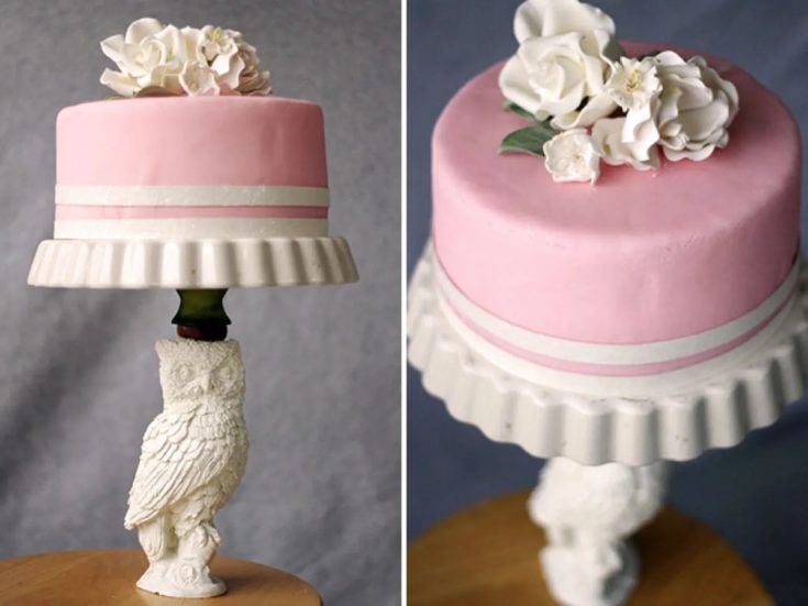 Visit to Buy] 27.5cm Kitchen Cake Decorating Icing Rotating Turntable Cake  Stand White Plastic … | Cake decorating stand, Cake decorating turntable,  Turntable cake