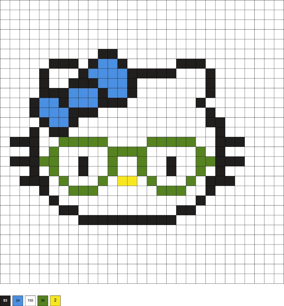 Hello Kitty Perler Beads (15+ Free Patterns!) - DIY Candy