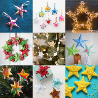 Star Christmas craft ideas