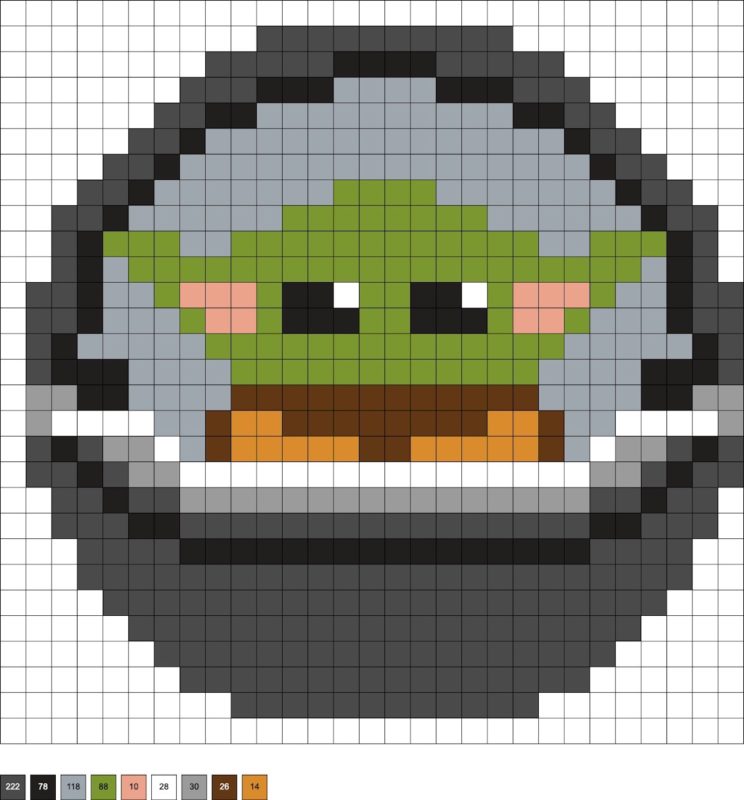 Baby Yoda Perler Beads (10+ Free Patterns!) | LaptrinhX / News