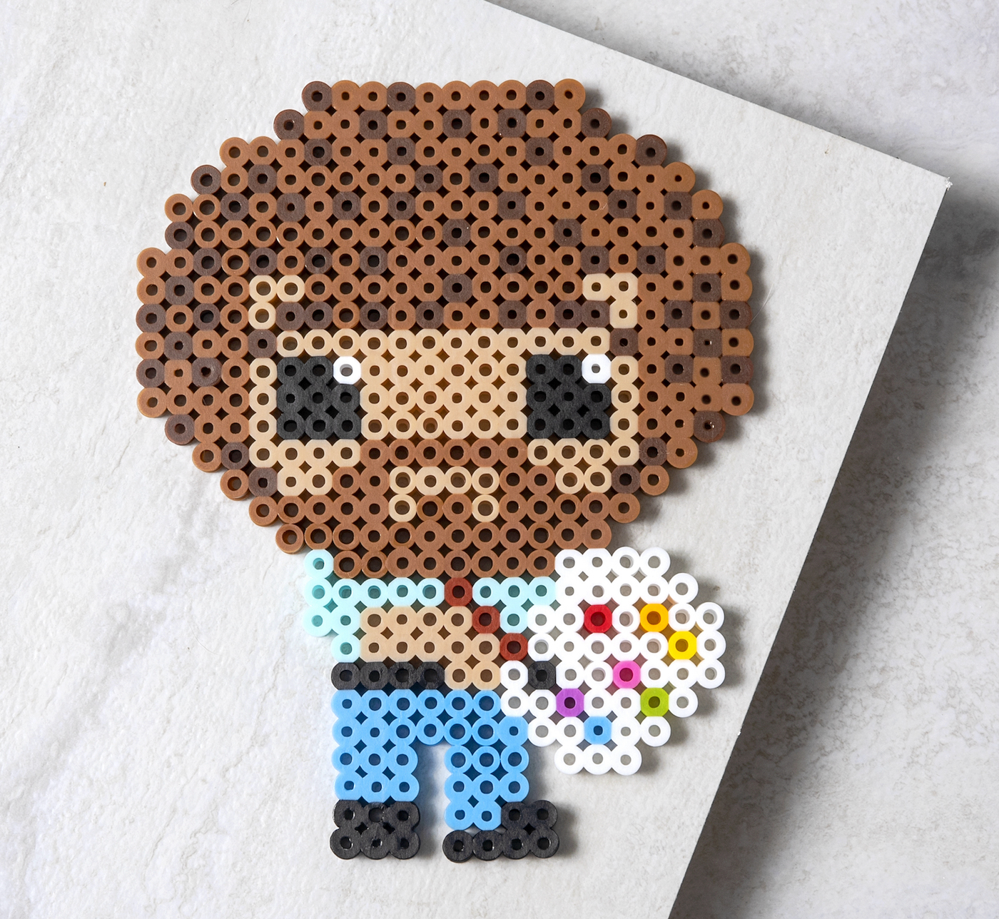 Bob Ross perler beads