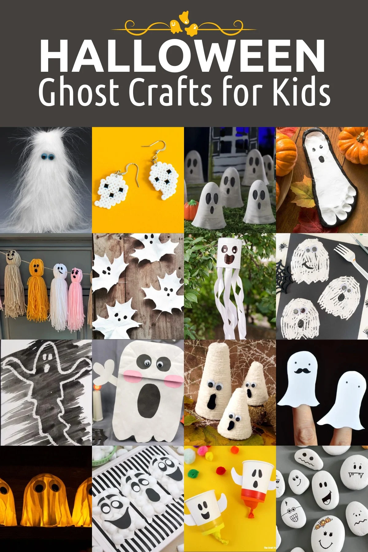 Ghost Crafts for Youngsters This Halloween - Artshow24