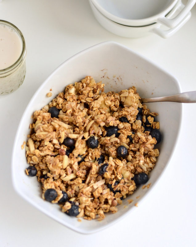 Blueberry Baked Oatmeal Breakfast - DIY Candy