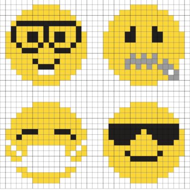 Emoji Perler Beads (Over 40 Patterns!) - DIY Candy