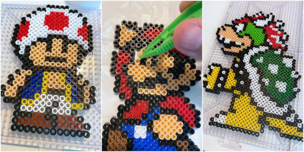 Super Mario Perler Beads (30+ Free Patterns!) - DIY Candy