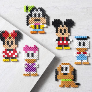 melty beads disney characters