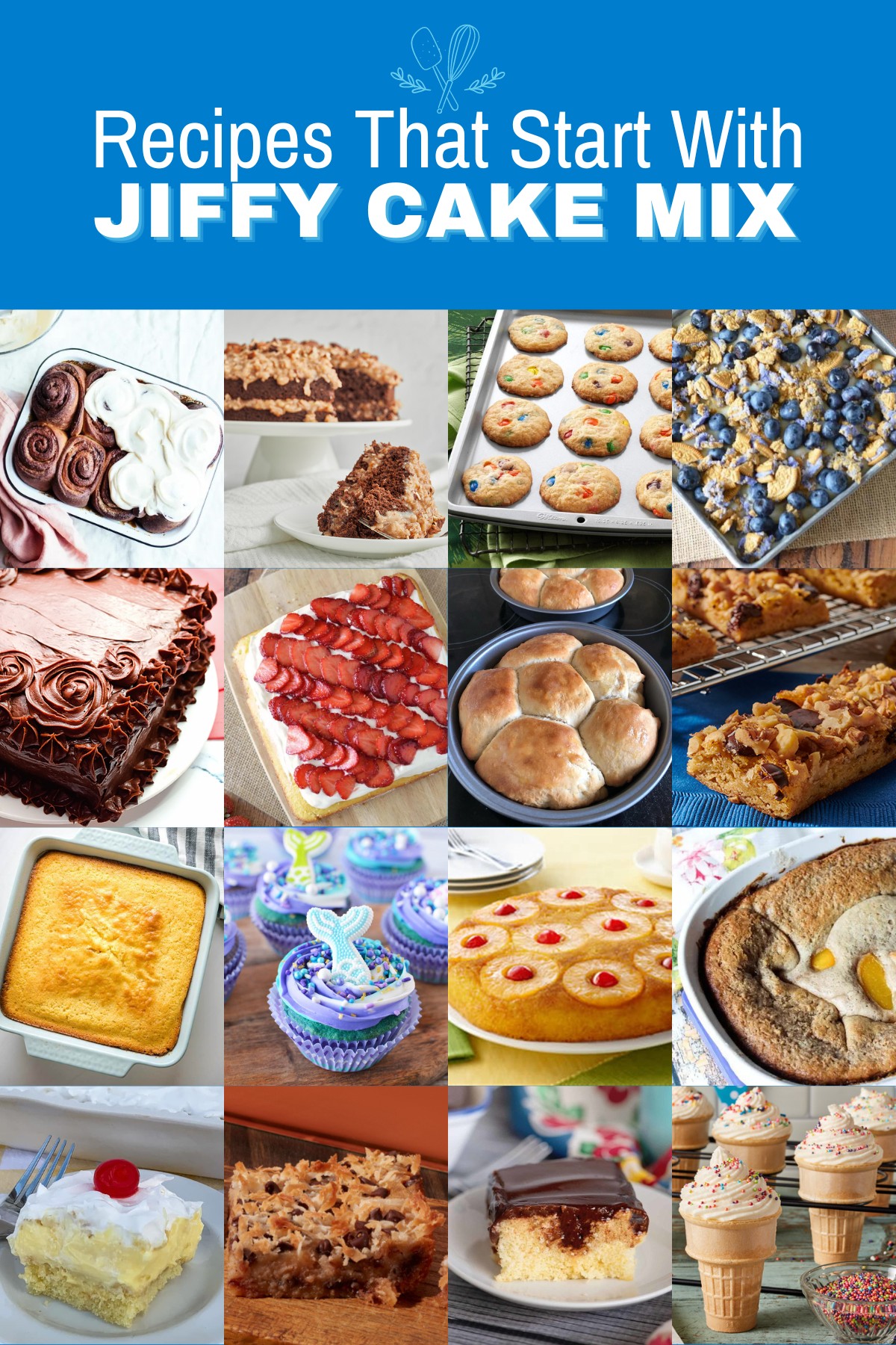 recipes that start with jiffy cake mix