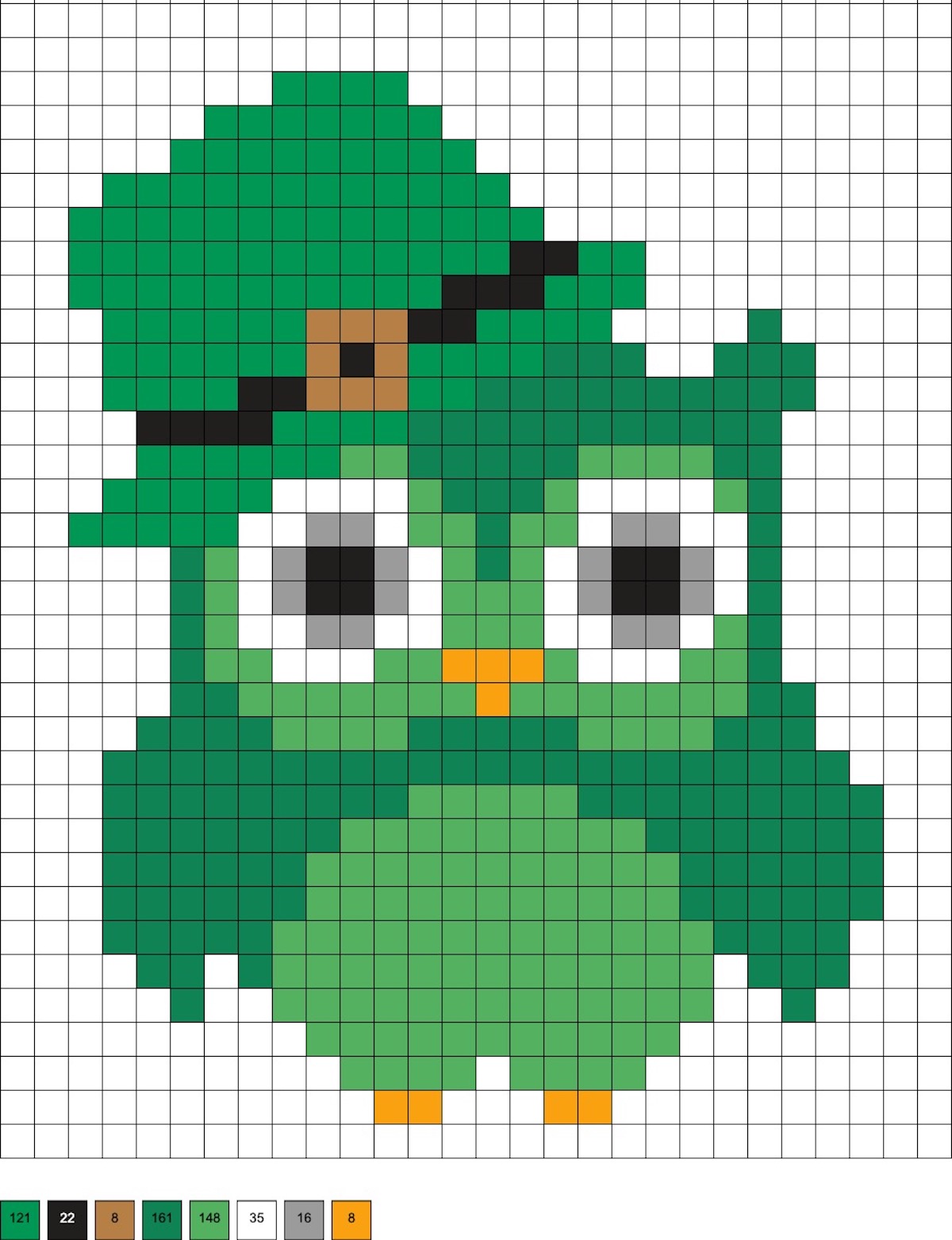 St. patrick's Day owl