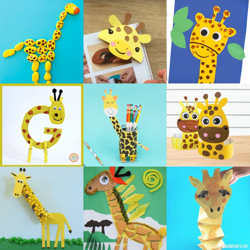 Giraffe Crafts 25 Super Fun Ideas For Kids DIY Candy