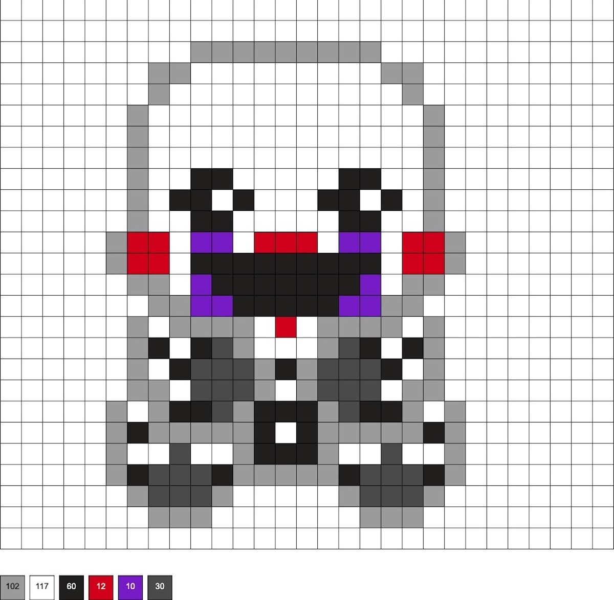 The puppet perler beads