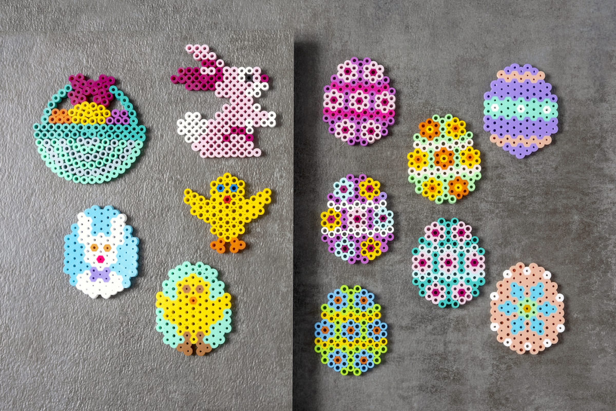 Easter Perler Beads (50+ Free Patterns!) DIY Candy