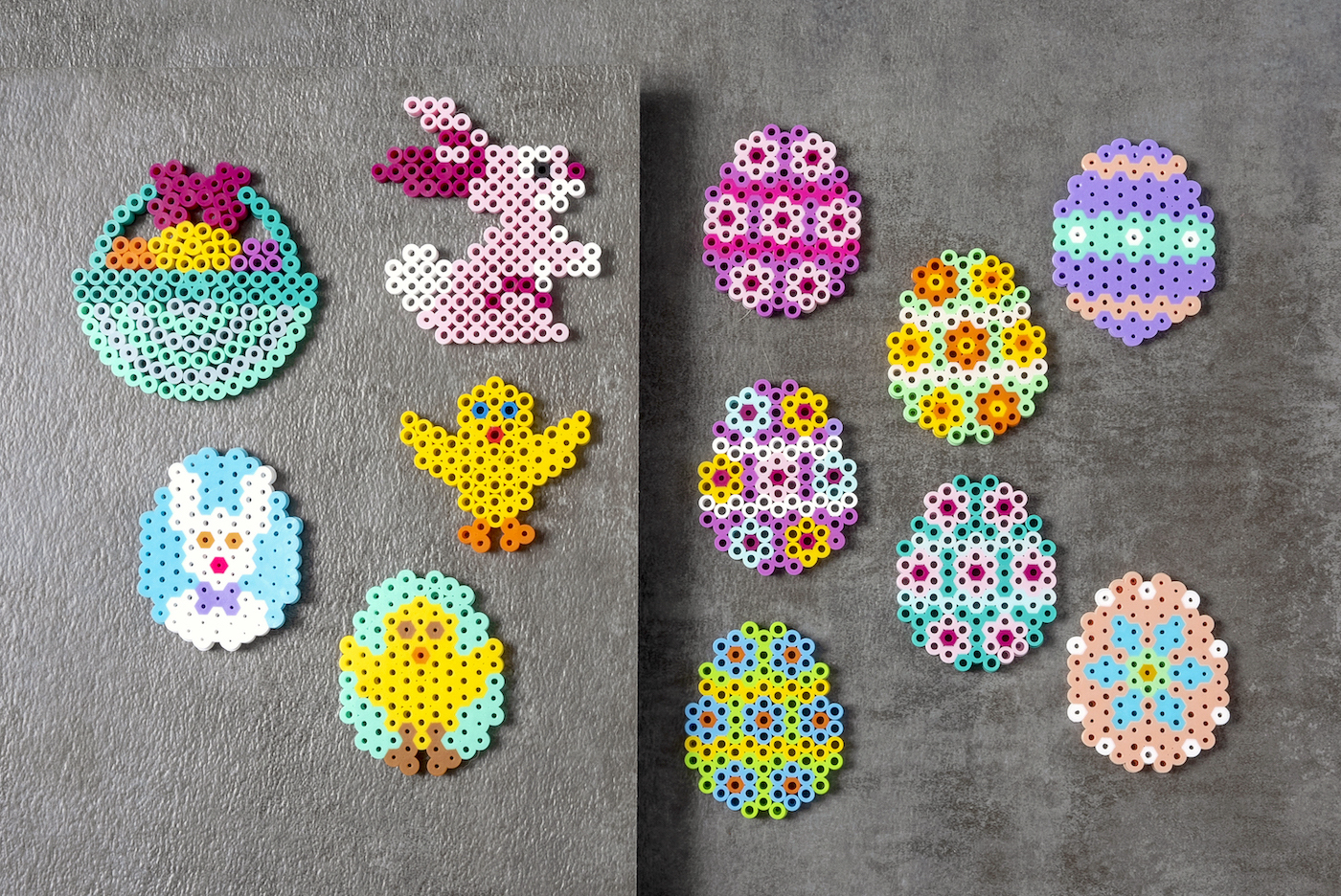 Easter Perler Beads (50+ Free Patterns!)