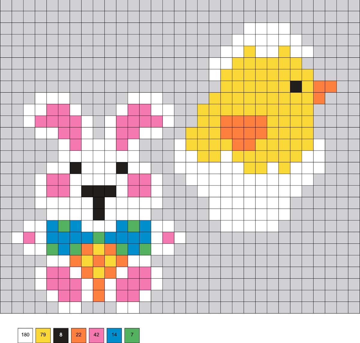 hama beads easter patterns