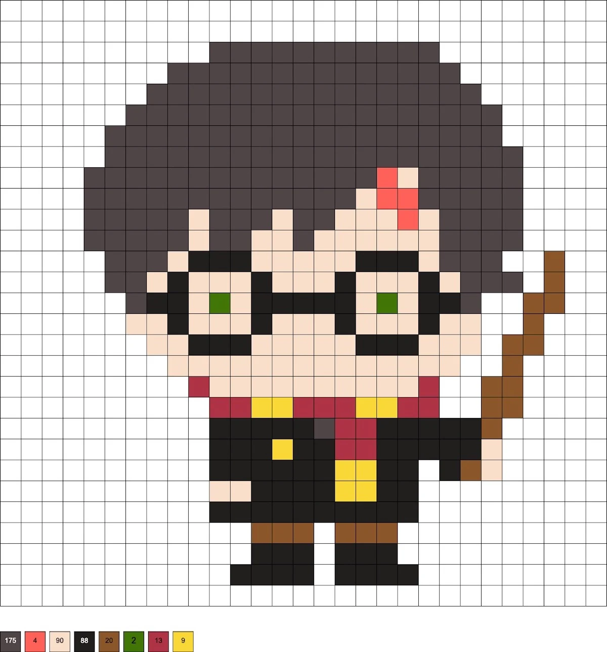 harry potter fuse beads