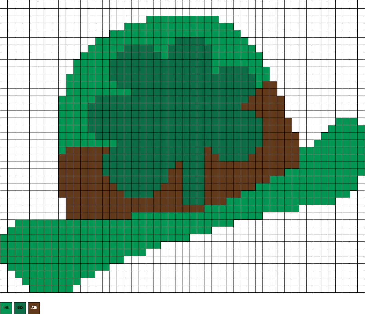 st. patrick's day bowler hama bead pattern