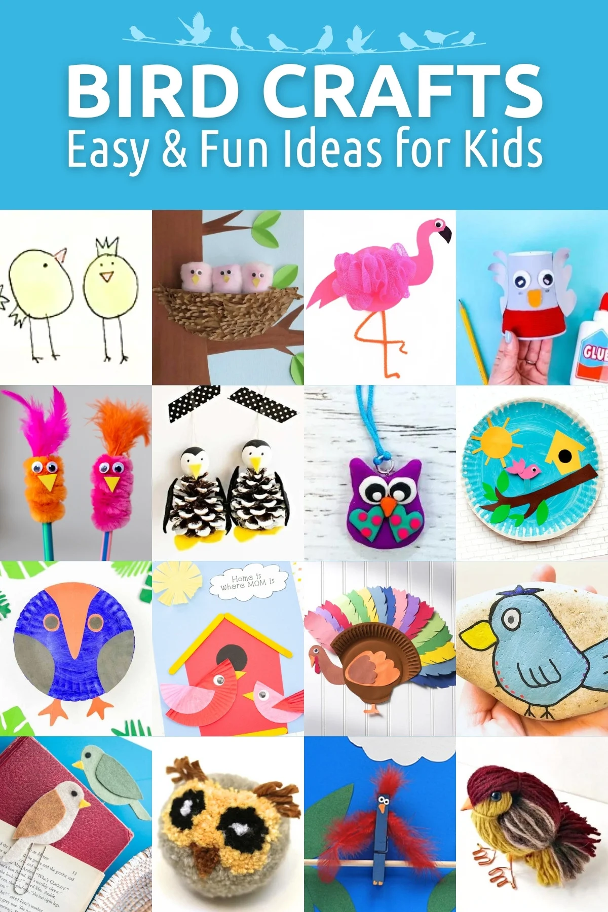 Bird Crafts For Kids Creative Ideas For Feathered Fun DIY Candy