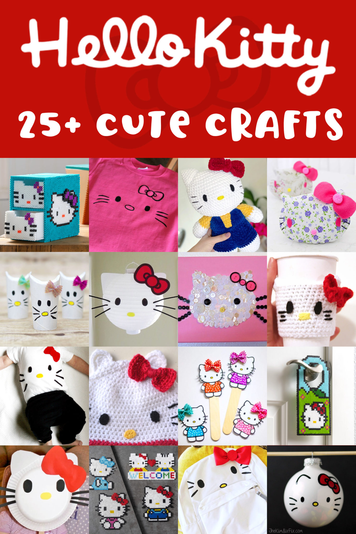 Hello Kitty Crafts for Kids and Adults - DIY Candy