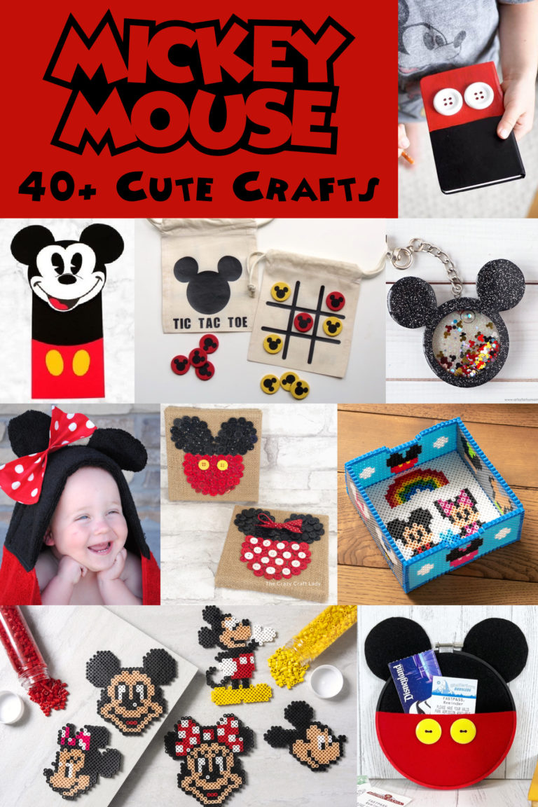 Mickey Mouse Crafts for Kids and Adults - DIY Candy