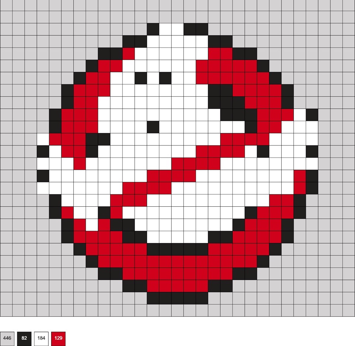 ghostbusters perler beads