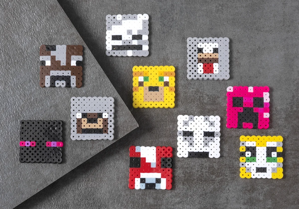 Minecraft Perler Beads 40 Patterns Diy Candy