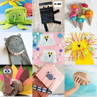 Paper bag crafts for kids to enjoy!