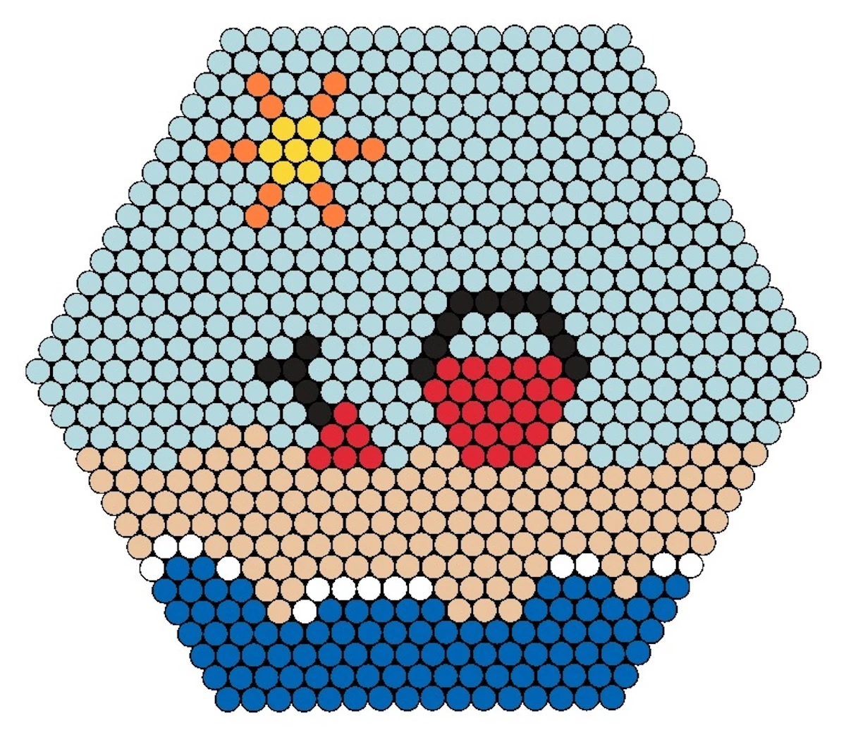 50+ Summer Perler Bead Ideas for Kids - beadsideas.com