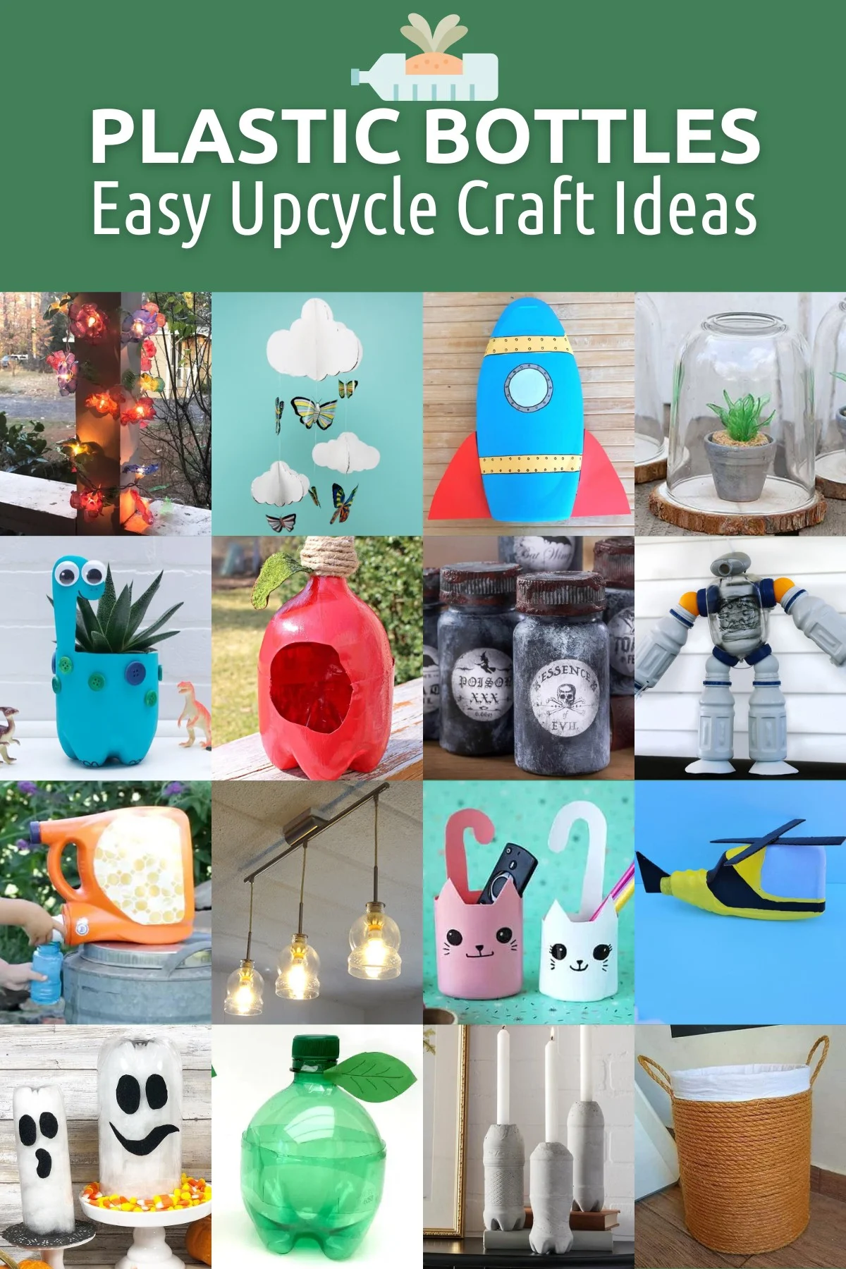 recycled bottle craft