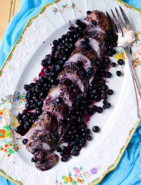 pork tenderloin with fruit sauce