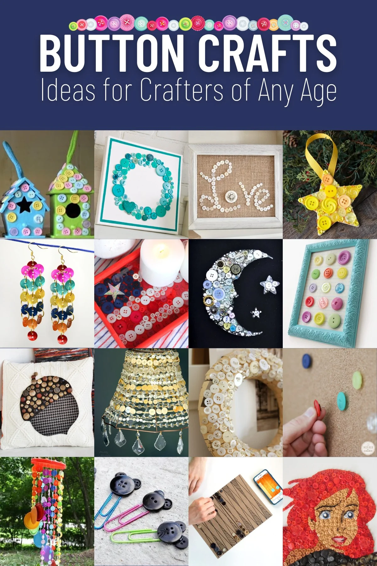 Button Craft Ideas for Any Age Crafter